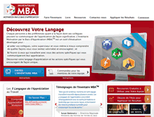 Tablet Screenshot of inventairemba.com